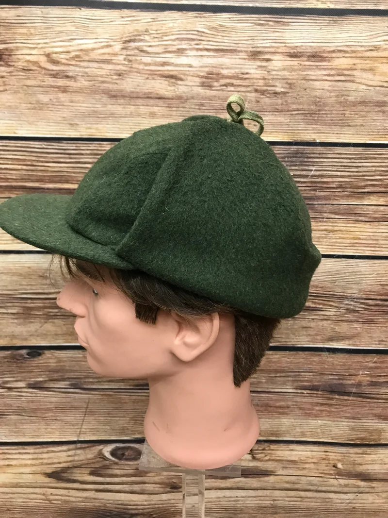 Deerstalker-Mütze, Vintage Gr.57