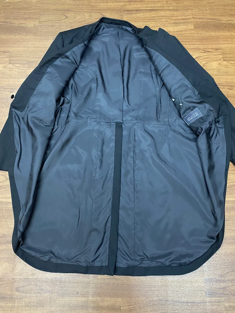 True Vintage Cutaway Herren Dunkelgrau Gr. 31 – 20er Jahre Stil