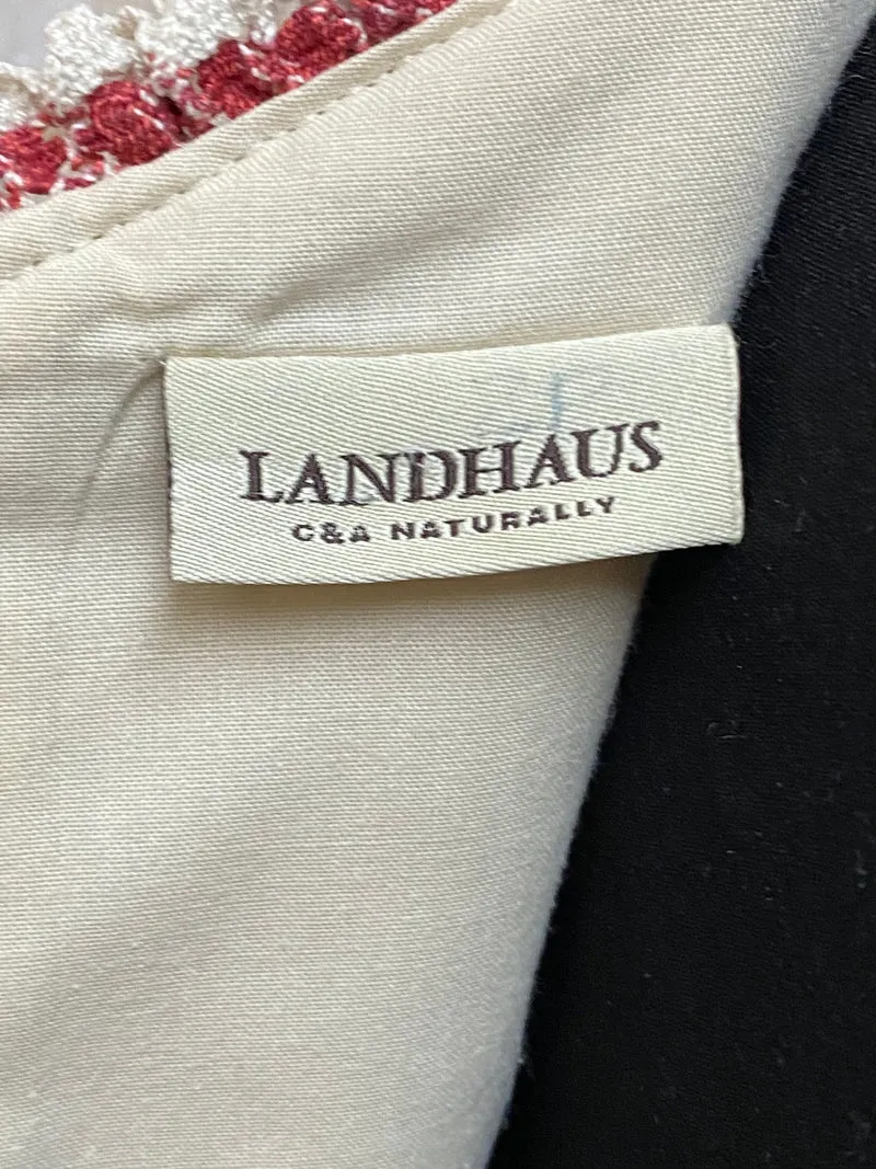 Trachtenmieder - Landhaus – Rotbraun/Beige - Größe 46