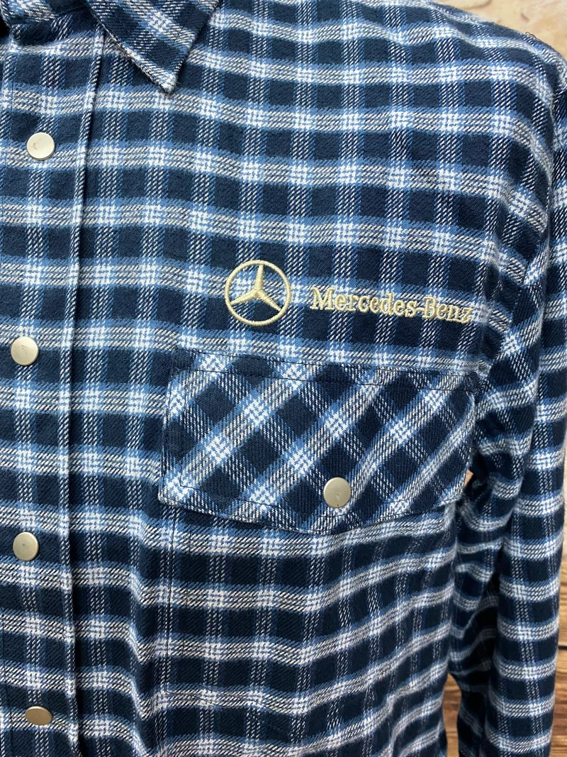 Mercedes-Benz Trucker-Hemd im Vintage-Stil selten, rar