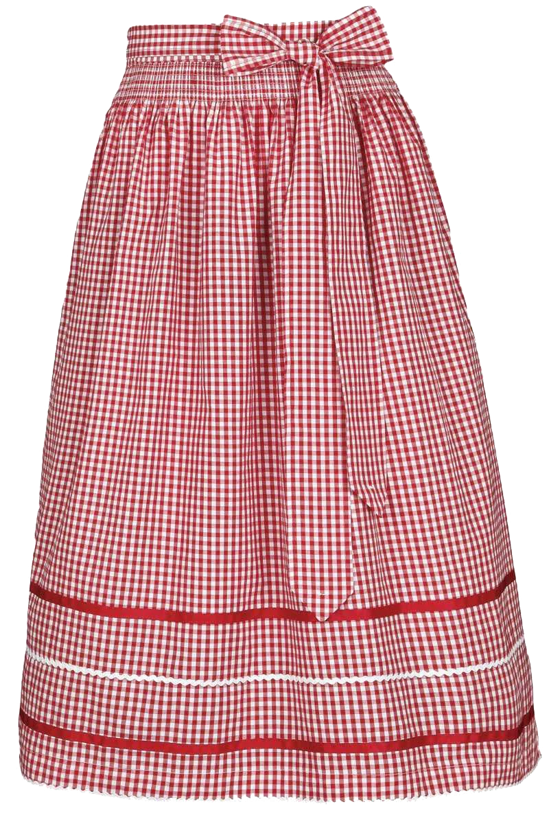 Dirndl Schürze kariert 69 cm