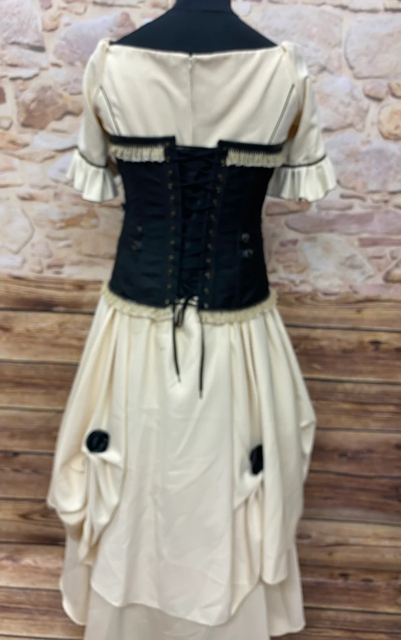 Steampunk Brautkleid Unikat Gr. 46 – Viktorianischer Stil