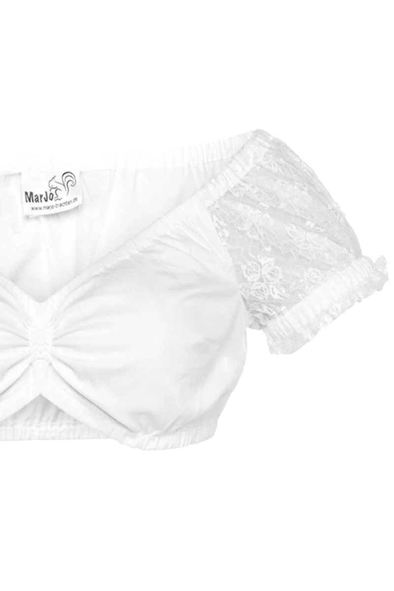 Dirndl Bluse schulterfrei