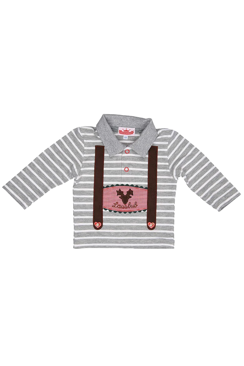 Trachten Baby Langarm-Shirt 'Lausbub'