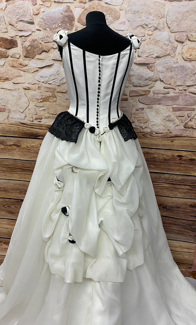 Steampunk Kleid Unikat Gr. 38