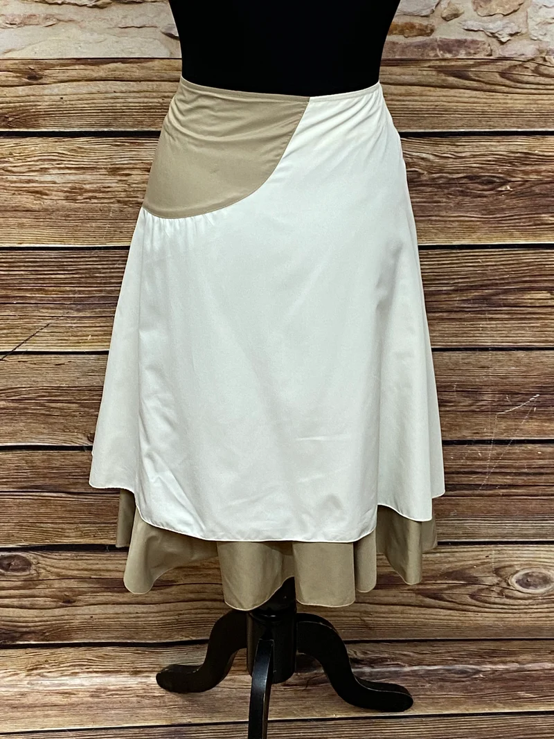 Damen Trachtenrock – Beige Kaki - Landhausstil