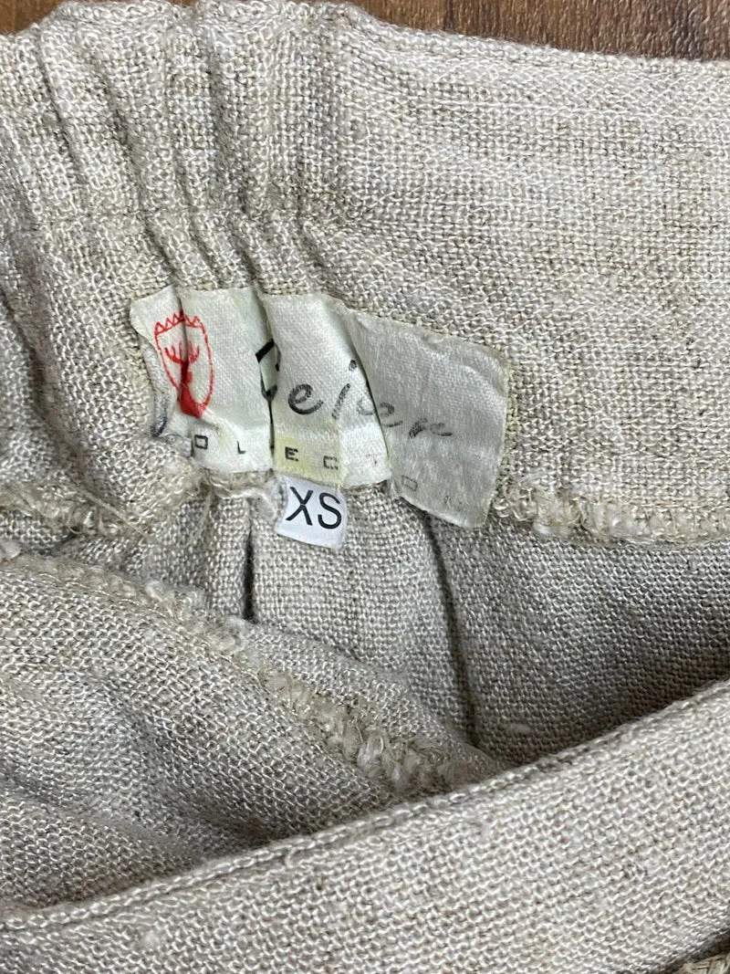 Damen Trachtenrock – Beige - Größe 32