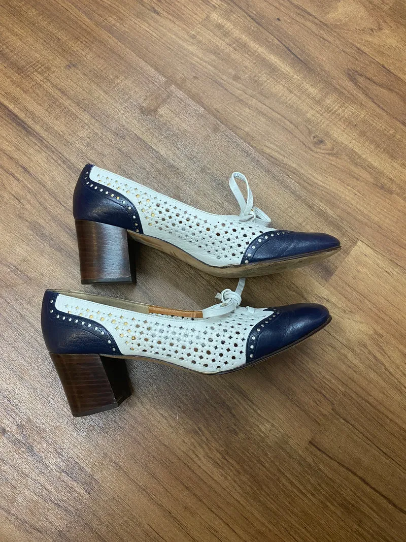 50er Jahre Damen Schuhe, Gr.39,5