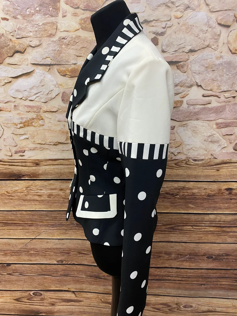 Vintage-Jacke Polka-Dot Gr.40