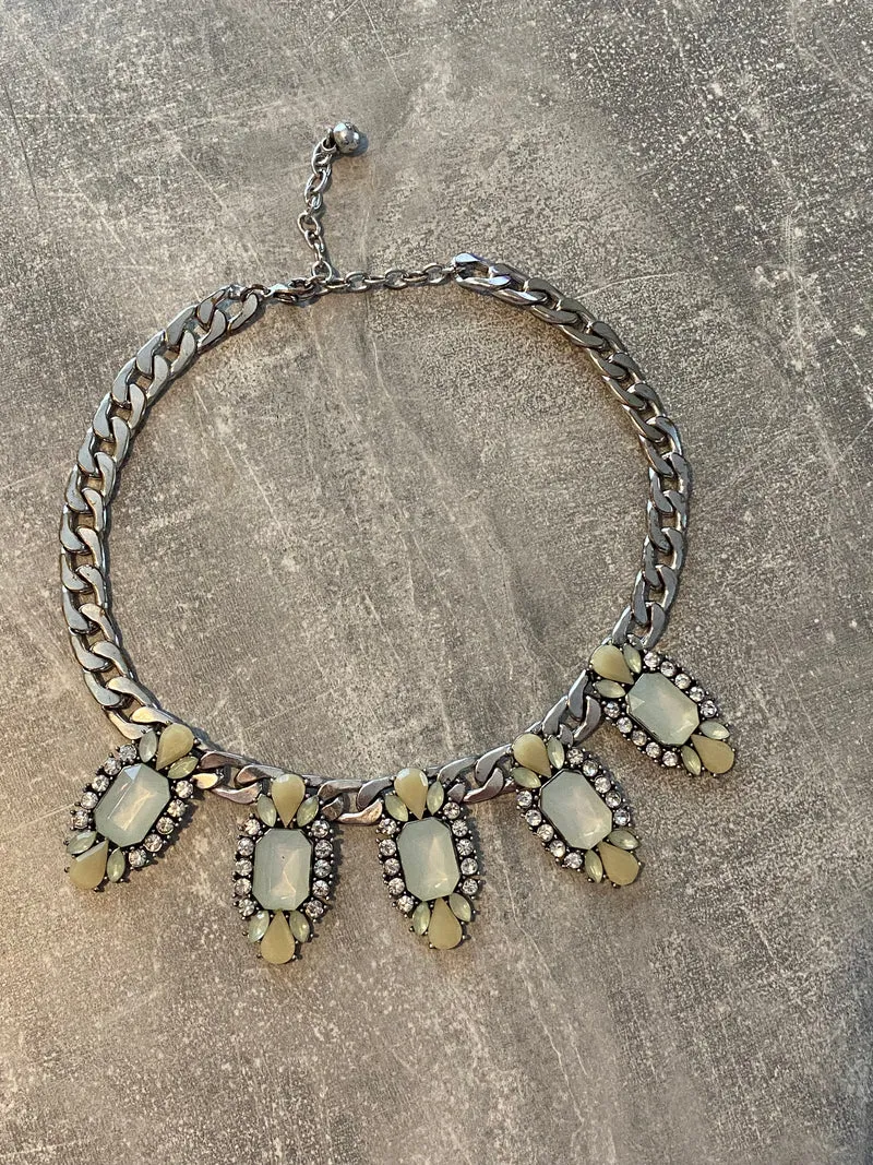 Halskette Collier Modeschmuck aus den 80er Jahren Statementkette