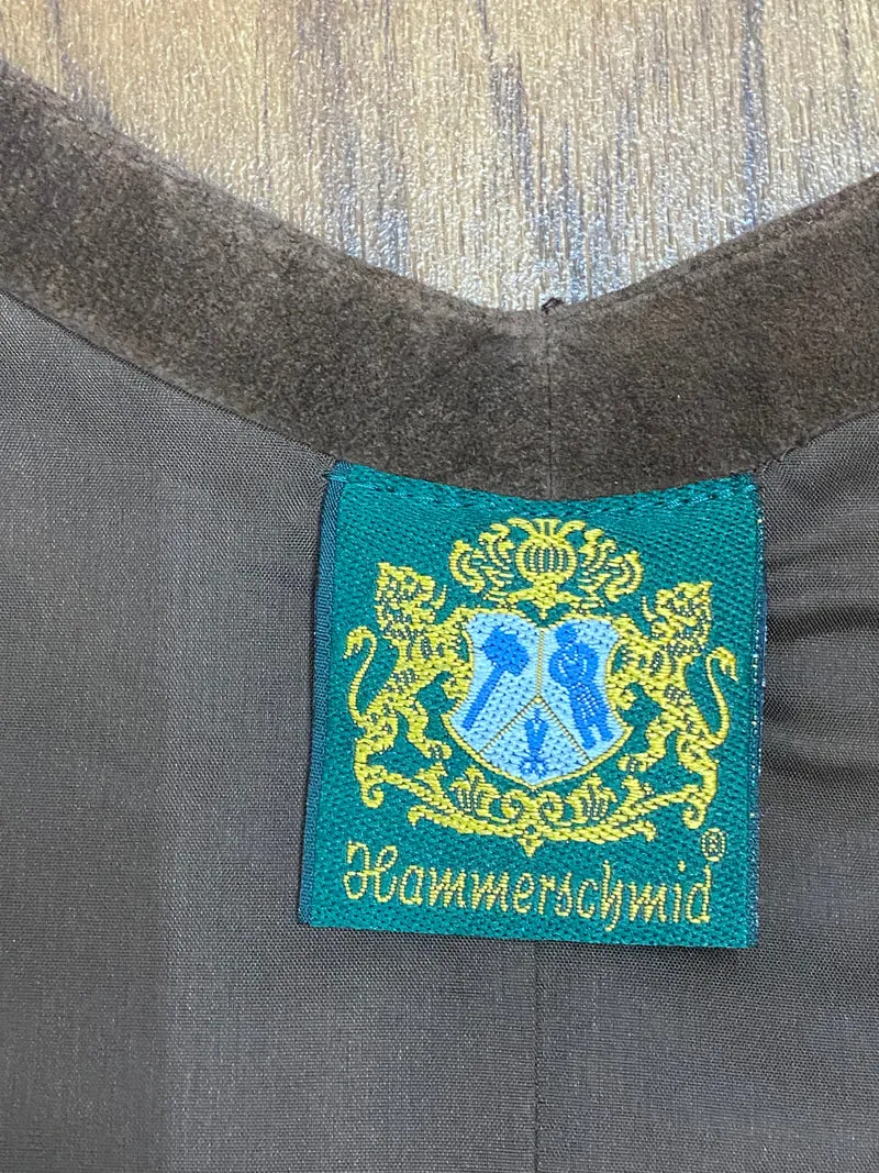 Trachtenmieder - Leder - Gr.40 braun - Hammerschmid