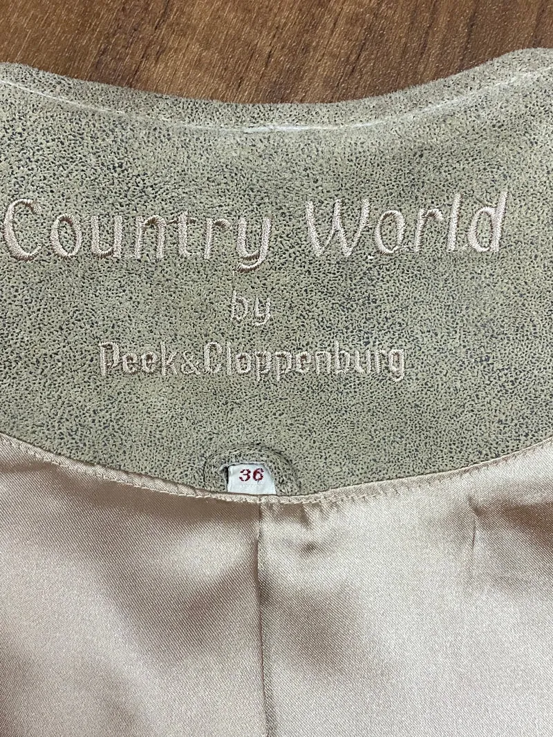 Vintage Trachtenweste Damen 36 Wildleder Landhausstil Country World