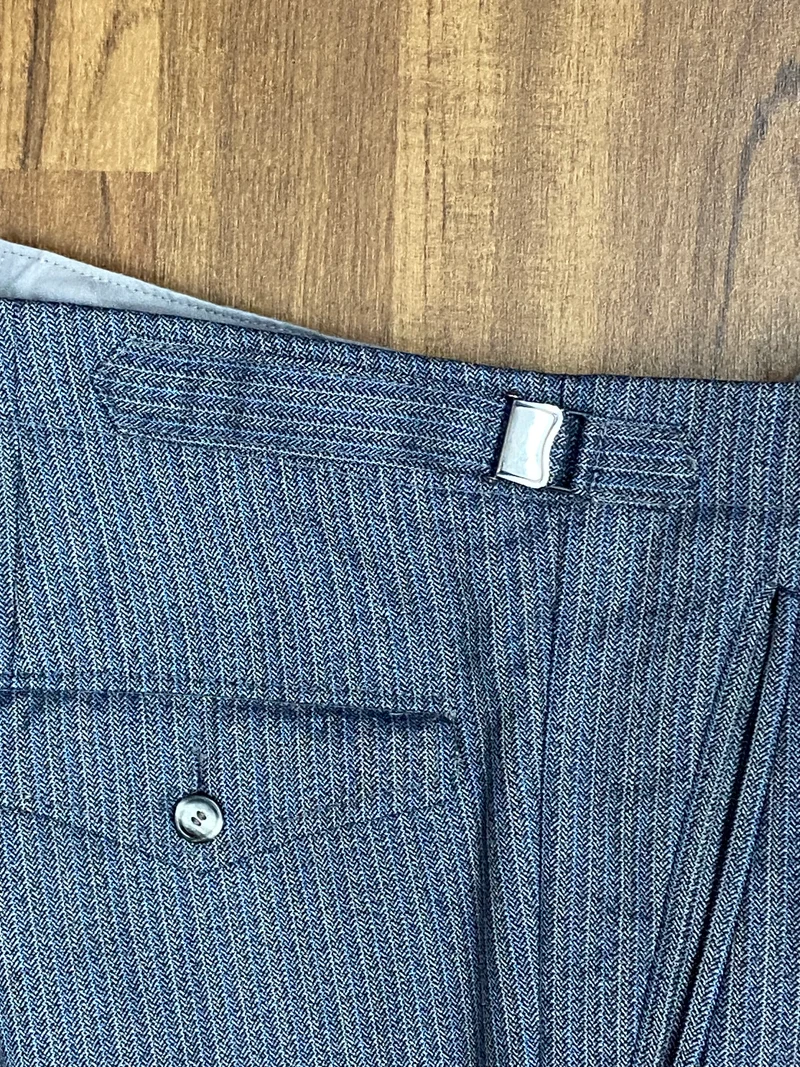 20er Jahre Herren Outfit Gr. 62 mit Mantel