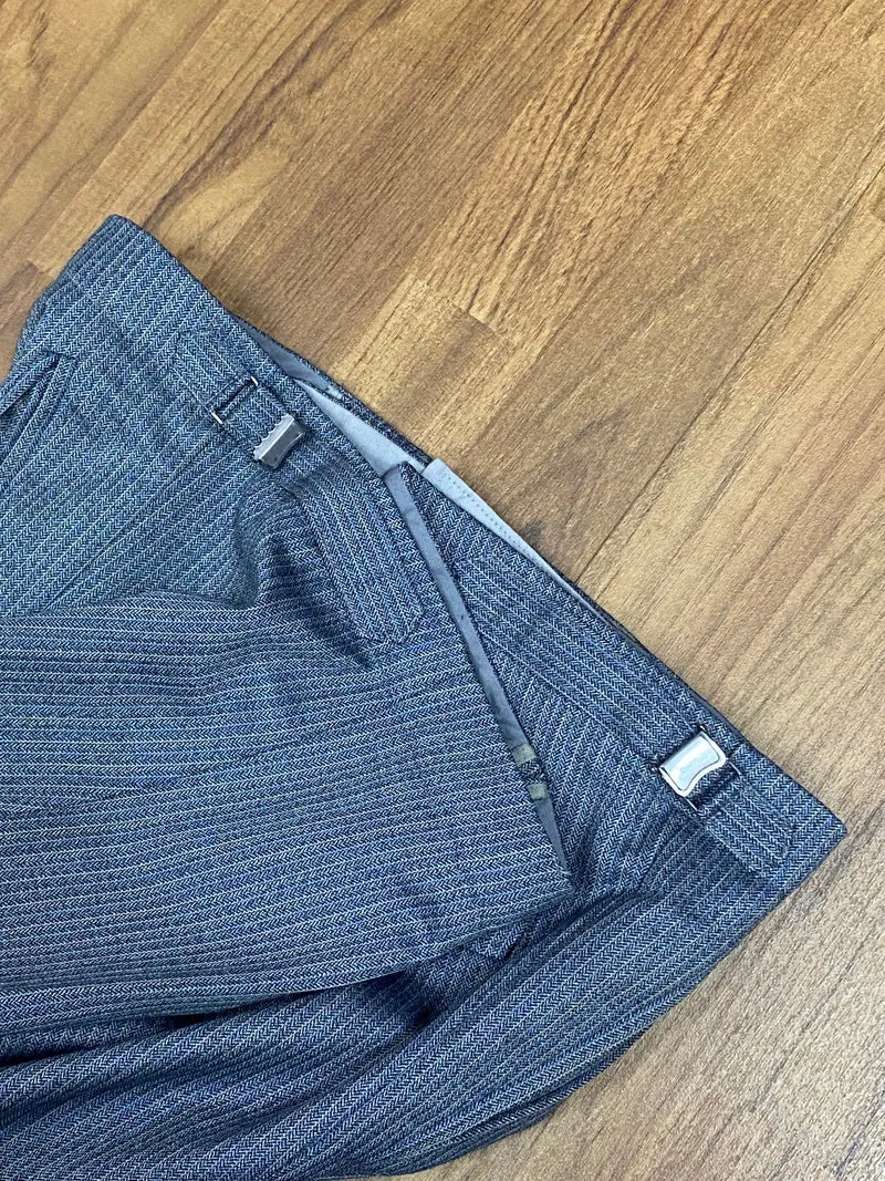 20er Jahre Herren Outfit Gr. 62 mit Mantel