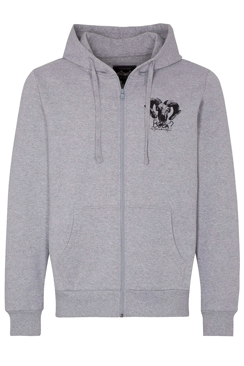 Herren Hoodie Steinbock g