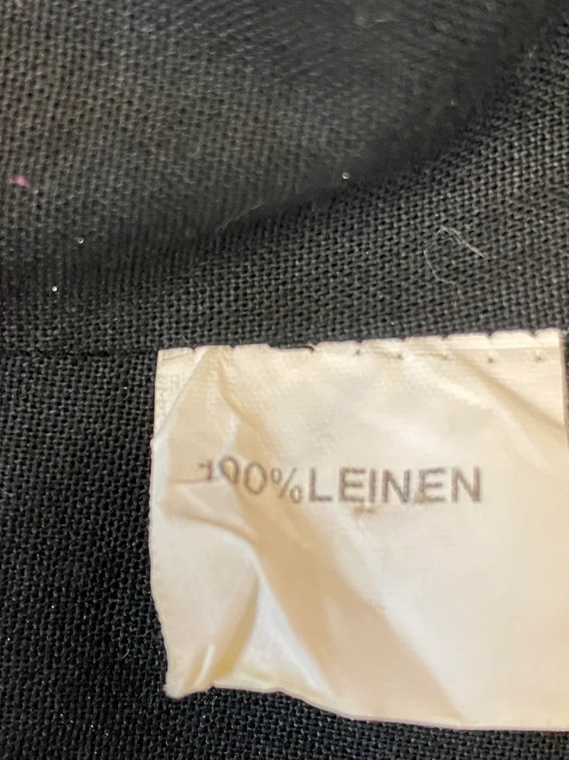 Trachtenmieder – Schwarz/Beige – Größe 34