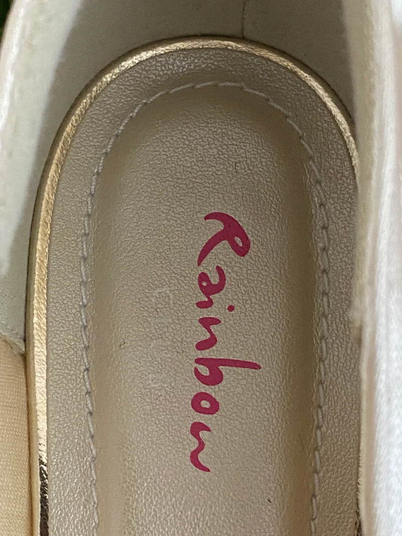 Brautschuhe von Rainbow Club Josephine, ungetragen