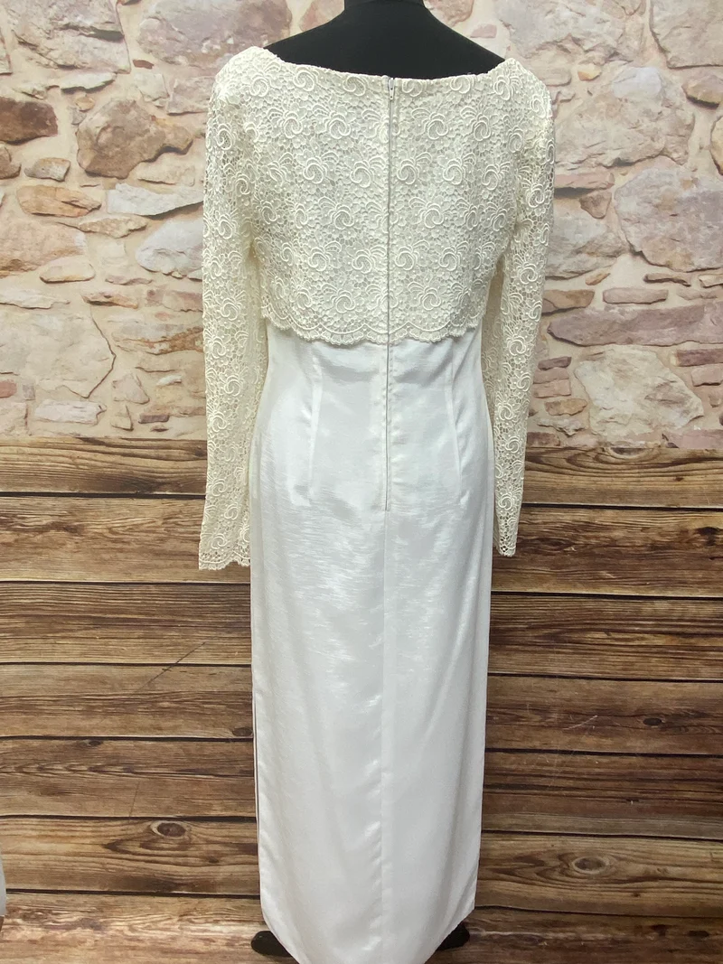 Vintage Hochzeitskleid Gr. 40 – Eleganz im Boho-Stil