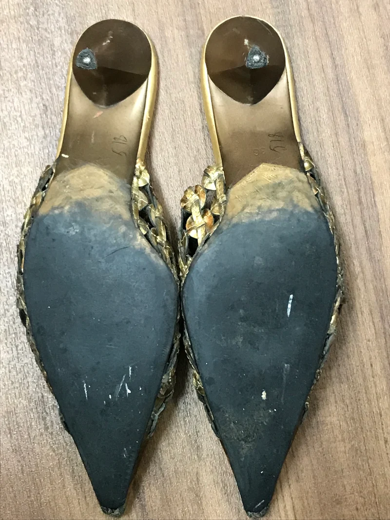Vintage-Schuhe 50er Jahre Stilettos Gr.36