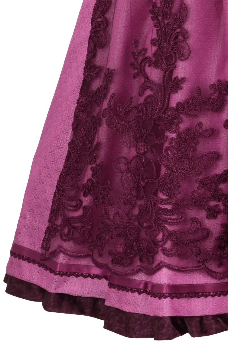 Dirndl mit Spitzenschürze