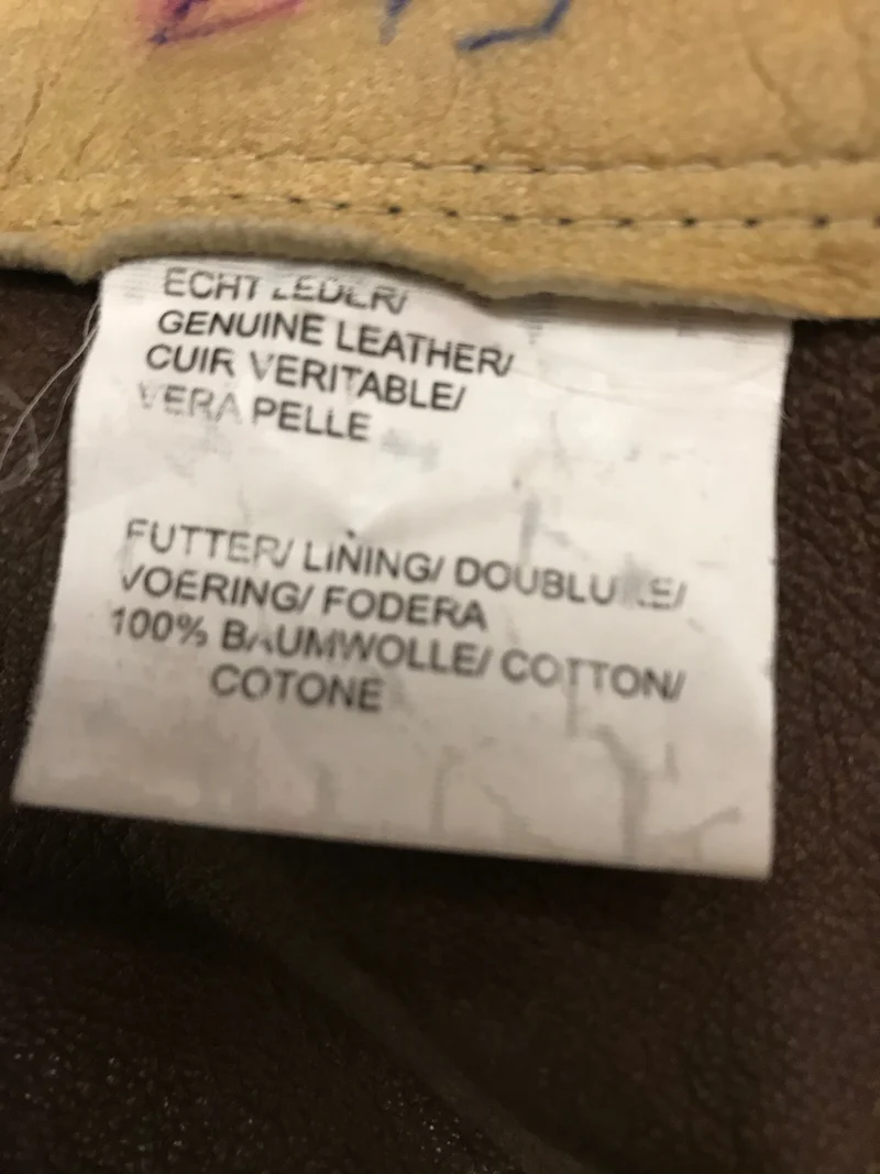 Vintage Trachten Kniebundlederhose dunkelbraun – Echtleder, Gr. 50
