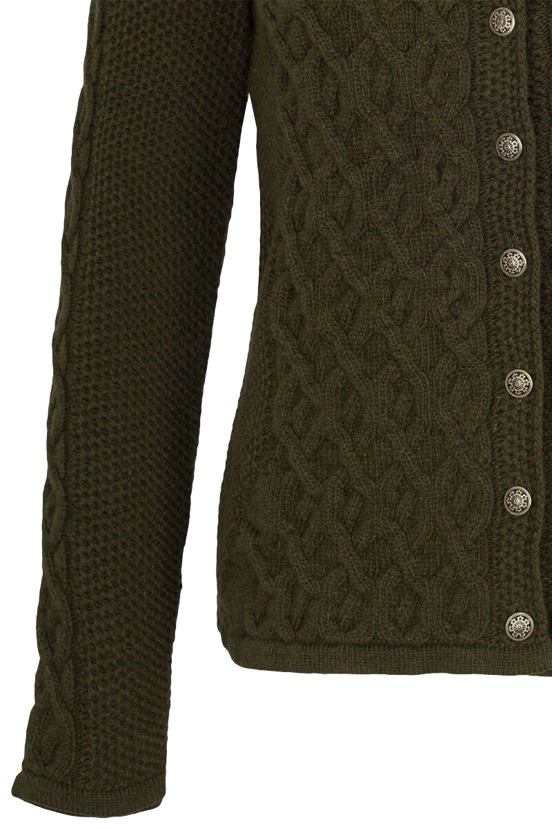 Damen Trachtenjacke Zopfstrick