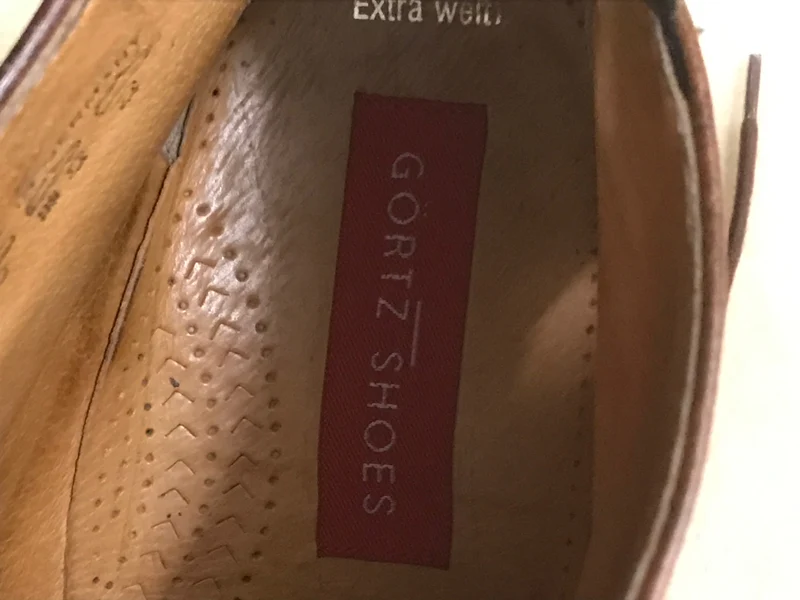 Vintage-Schuhe von Görtz Gr.43, extra weit
