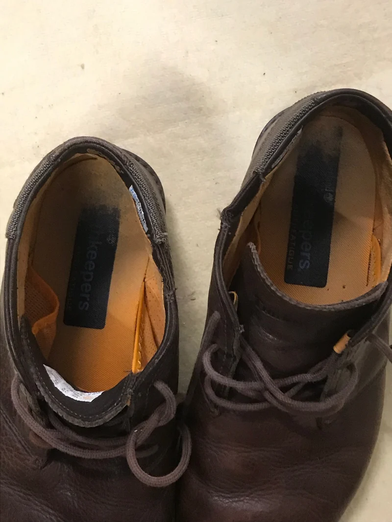 Vintage-Schuhe Halbstiefel Gr.44