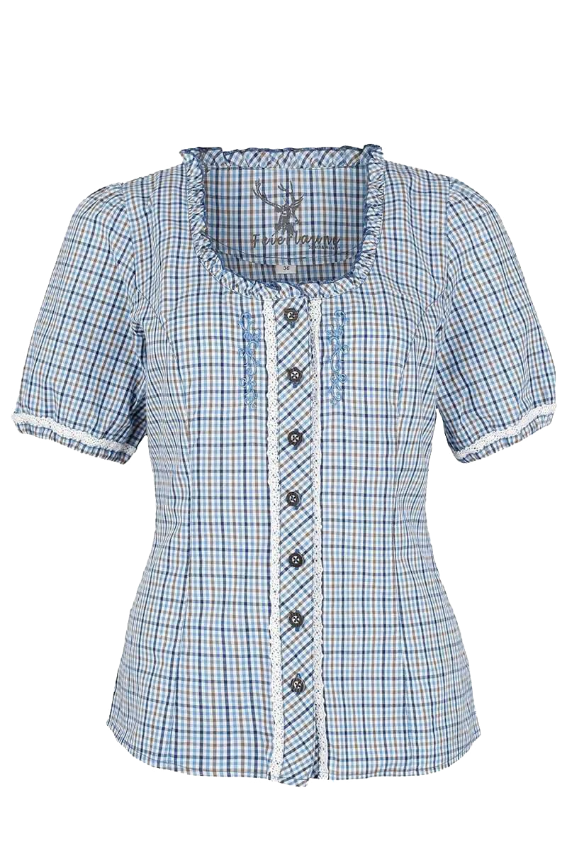Damen Bluse kurzarm