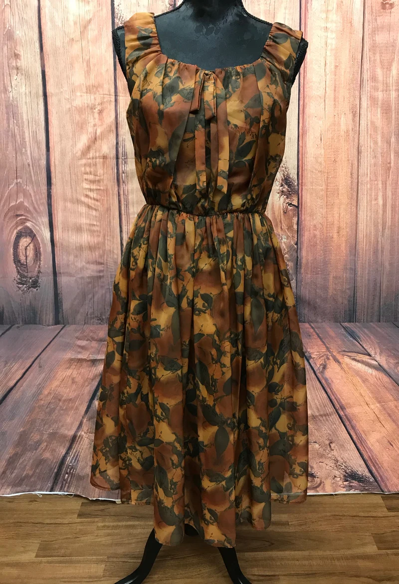 Vintage 50er Jahre Kleid – Größe 36