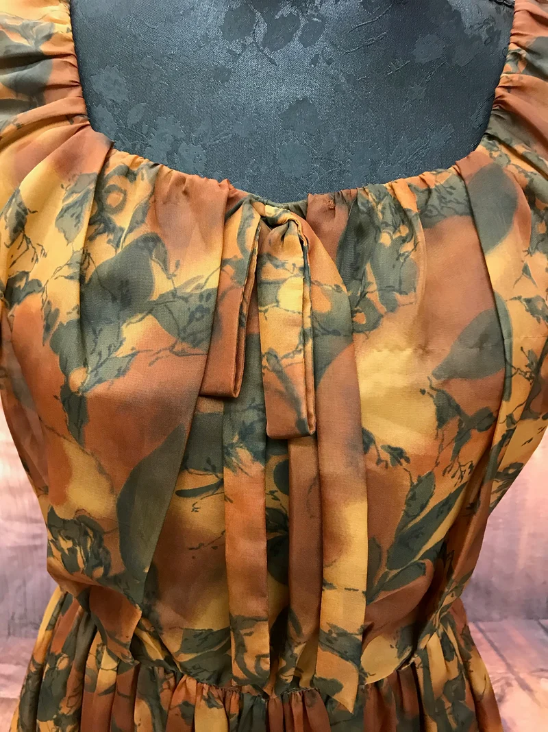 Vintage 50er Jahre Kleid – Größe 36