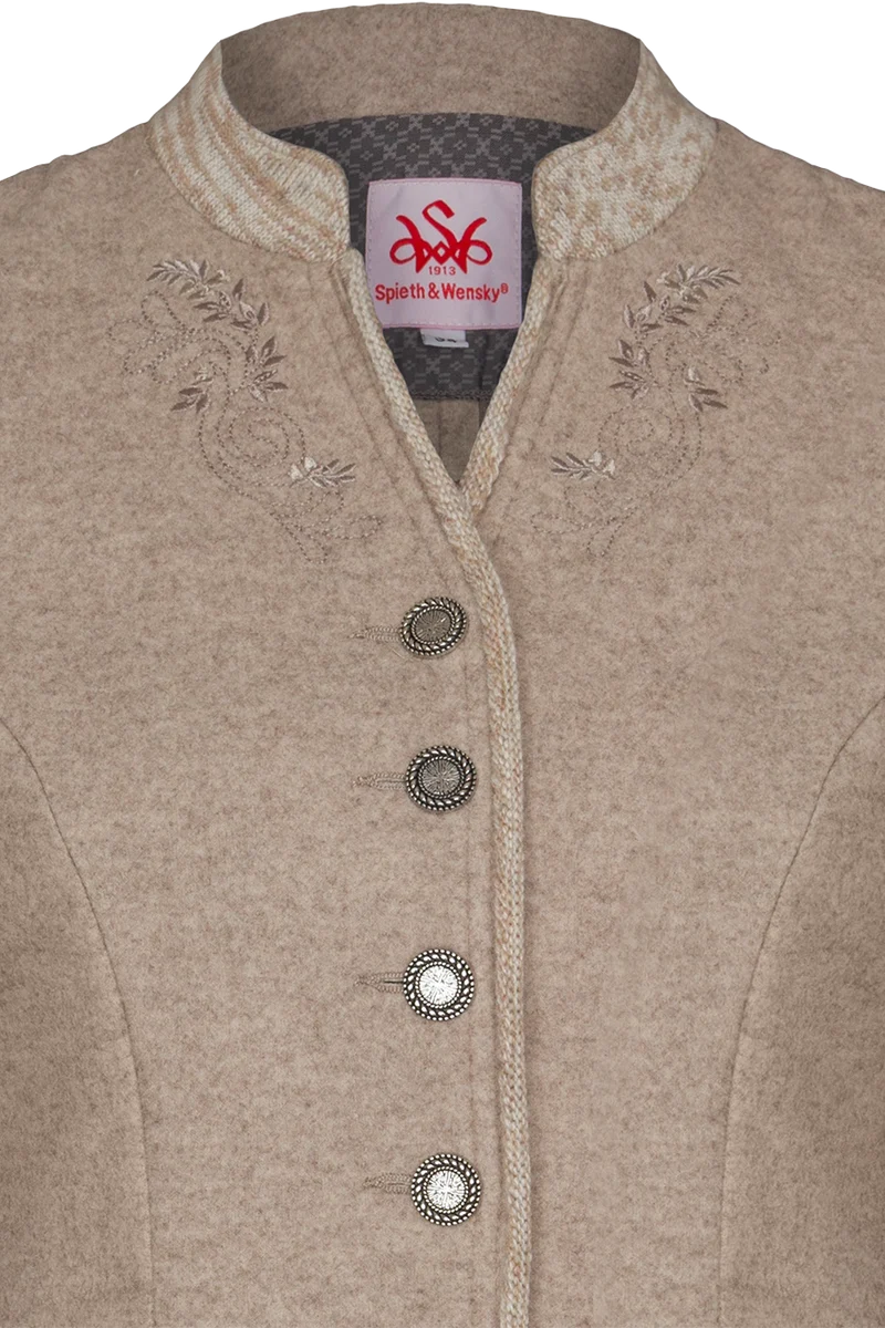 Damen Trachtenjacke kurz mit Schößchen
