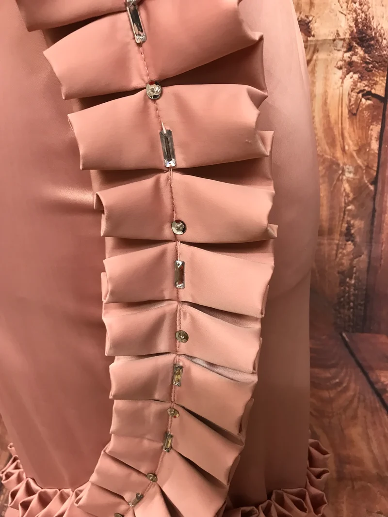 20er Jahre Mode, langes Abendkleid Gr.40