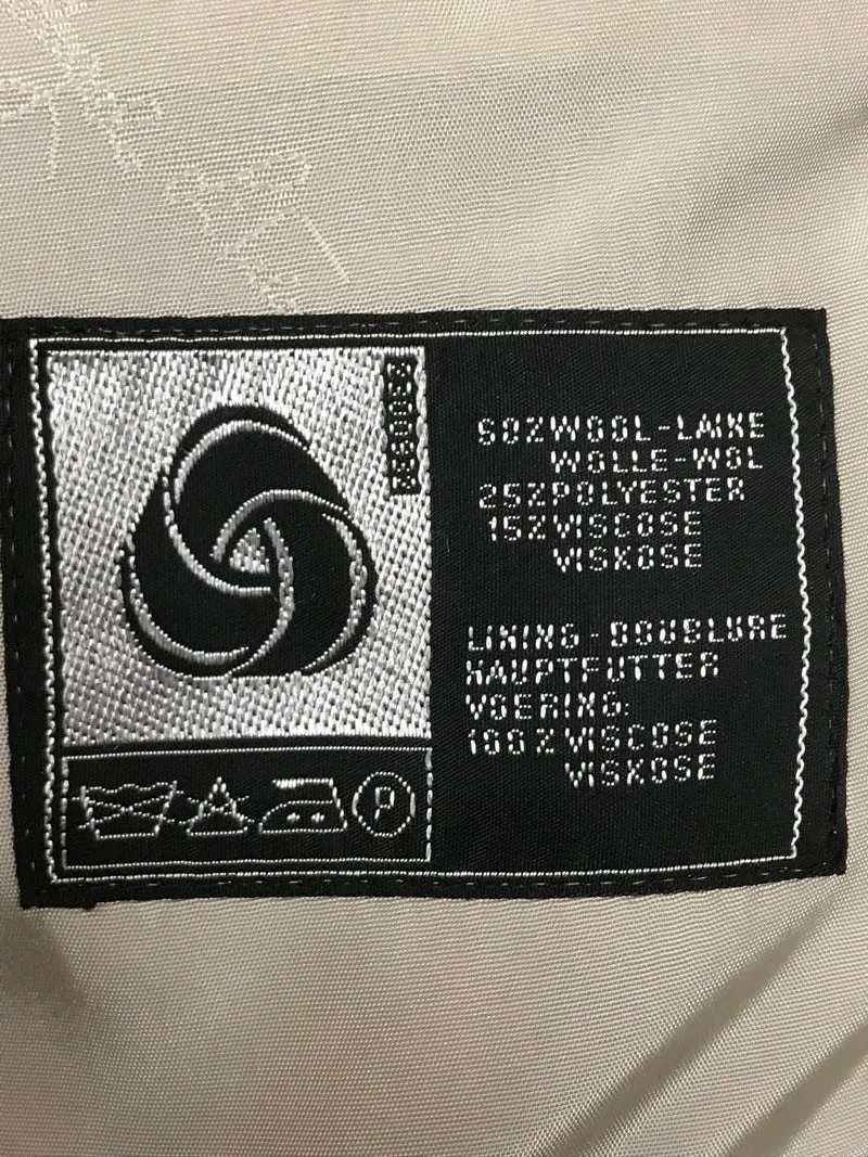 1980er Vintage Herrenanzug Gr. 50 in Beige & Dunkelblau