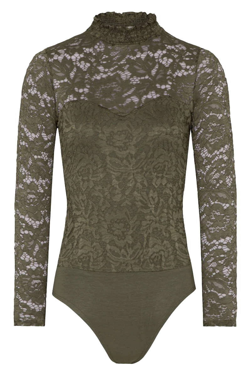 Damen Trachtenbody Spitze