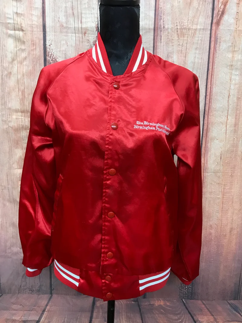 Vintage Kleidung Collegejacke, College Jacke von Hartwell Jackets USA Gr.M