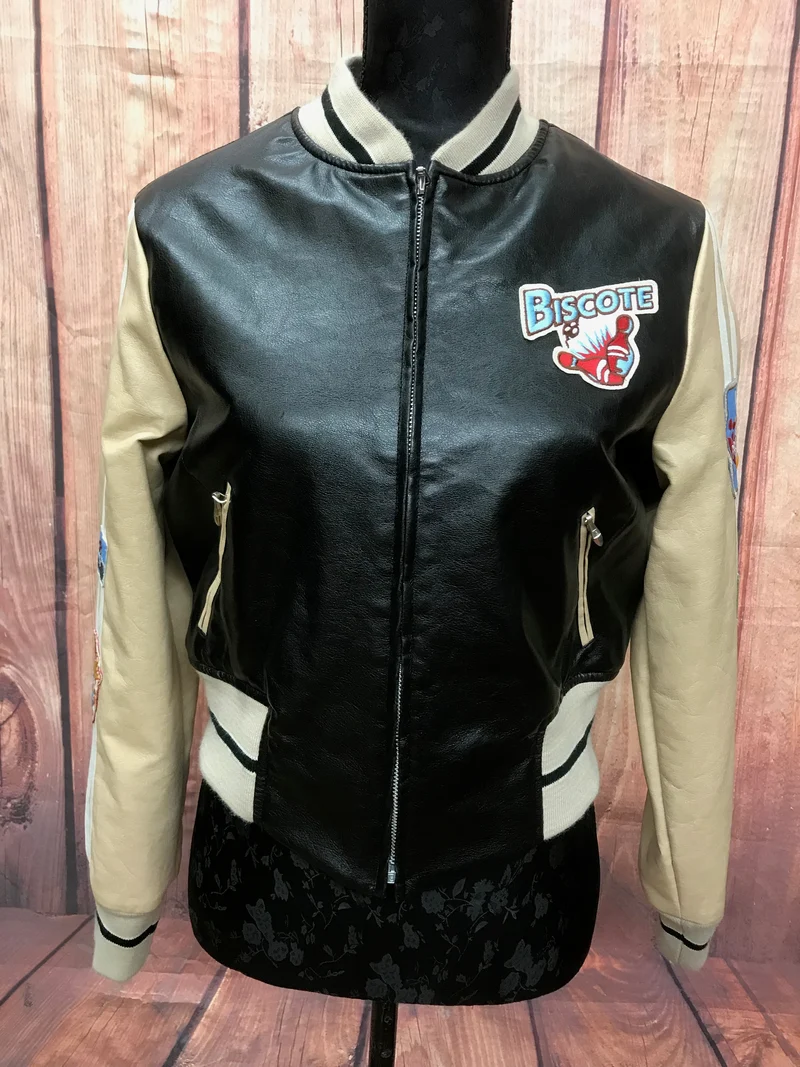 Retro Bowlingjacke von Biscote in Größe S