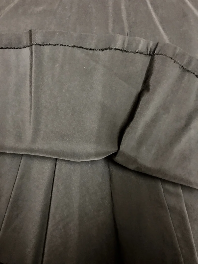 Schwarzes Vintage Cocktailkleid 3teilig, orginal 1950er Gr.38