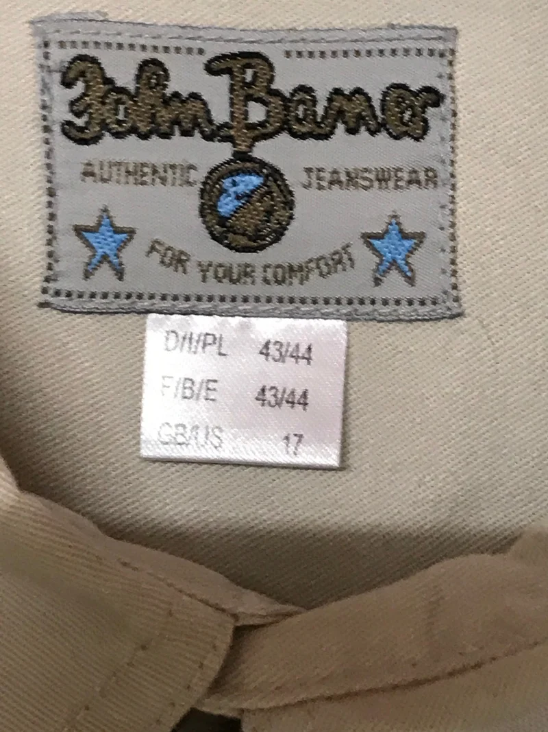 Cowboy Country Hemd im Westernstil – Größe 43/44