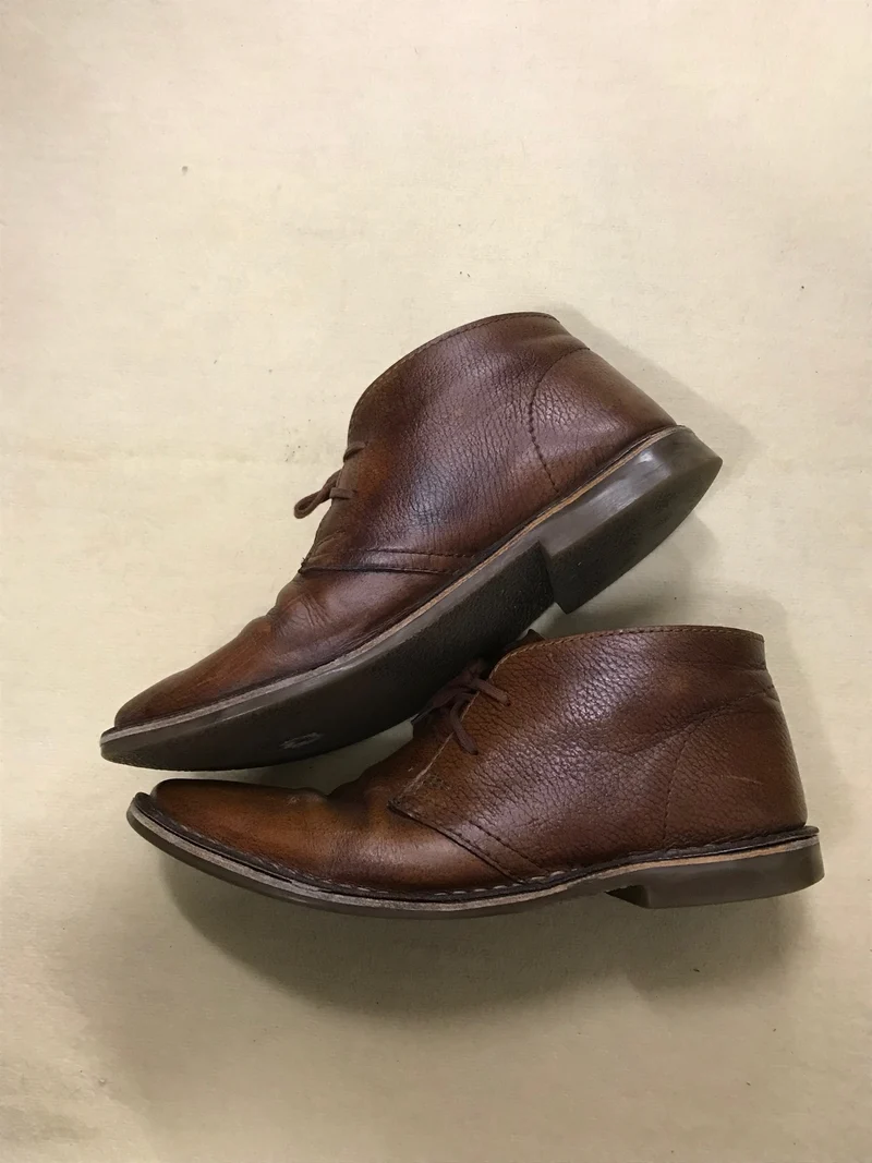 Vintage-Schuhe Lederstiefel Gr.41