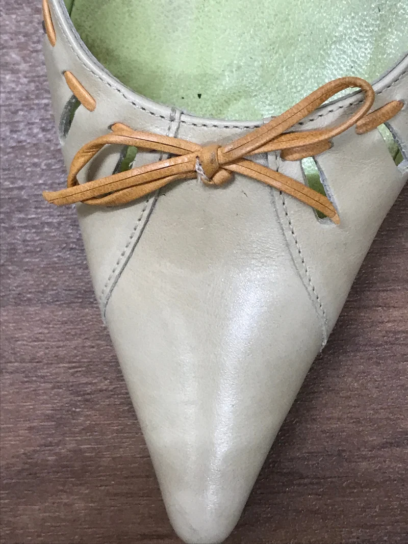 Vintage-Schuhe Firetti Slingpumps (Gr. 41)