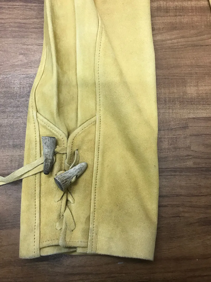 Trachtenlederhose – Größe 36 – sämisch weich von Beckert Modell