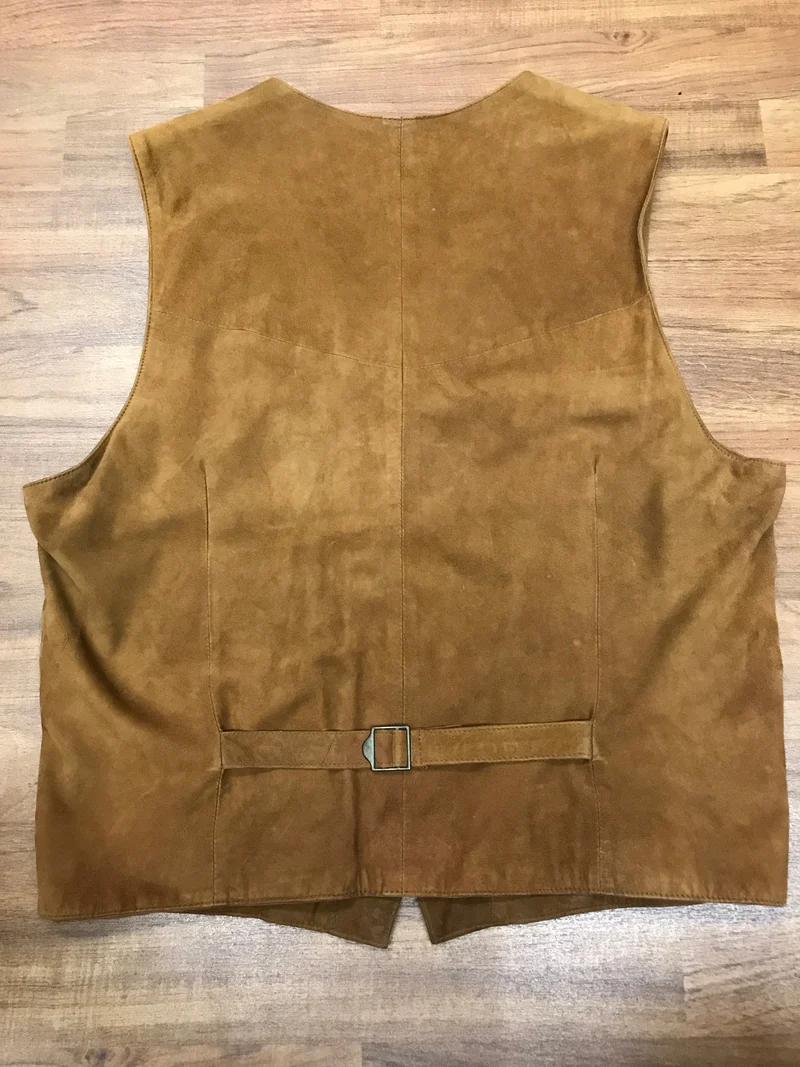 Herren Lederweste Gr.52, braun