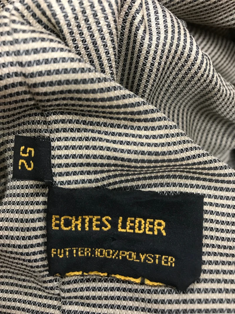 Herren Lederweste Gr.52, braun