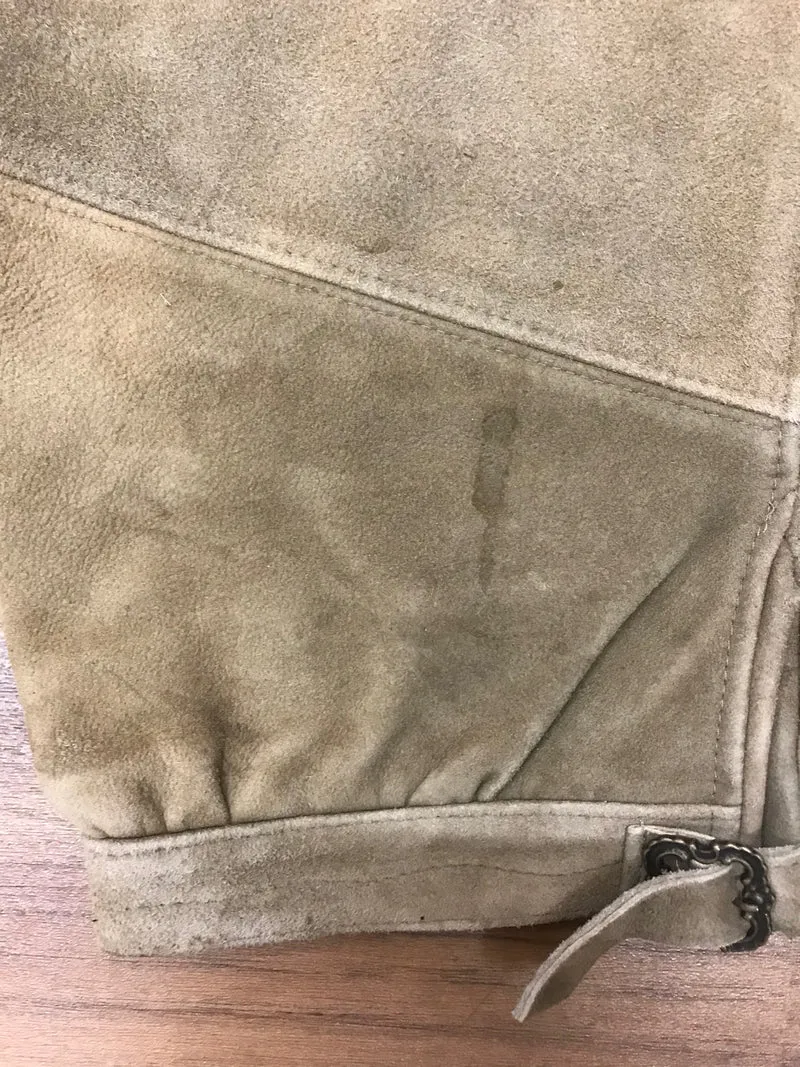 Vintage Lederhose Herren lang Gr. 64 – Durner Memmingen Trachtenhose braun mit Gürtel