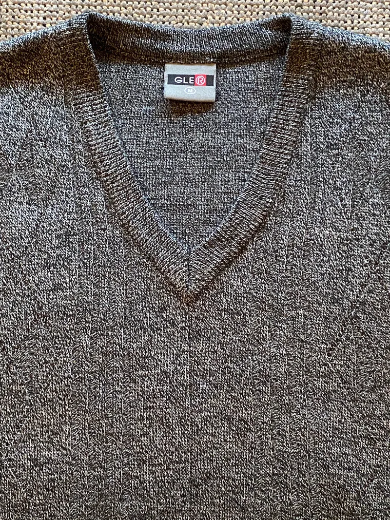 Secondhand Pullunder Pulli Gr.M grau meliert