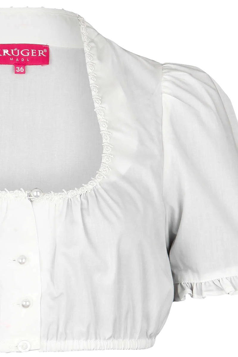Dirndl Bluse Kurzarm