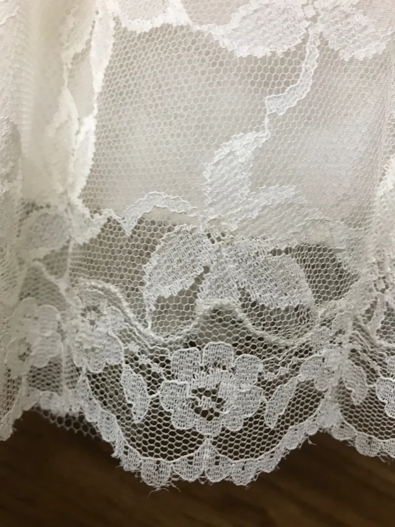 Original 50er Jahre Petticoat-Brautkleid aus Spitze – Gr. 34