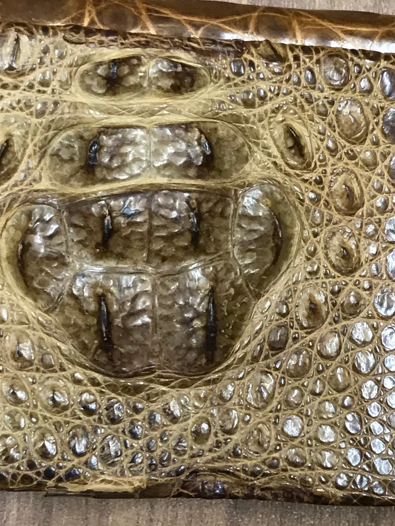 Clutch Krokodilleder Vintage