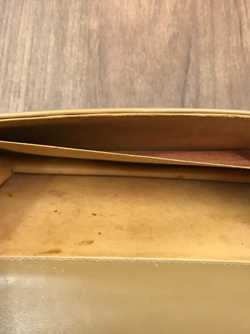 Clutch Krokodilleder Vintage